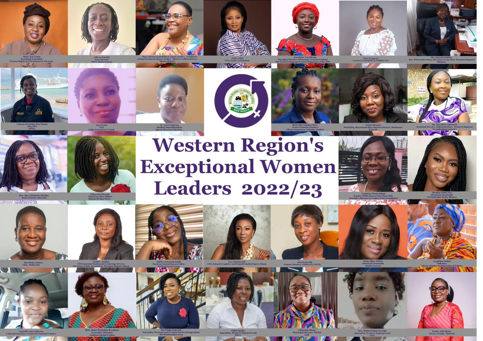 Western Region’s Exceptional Women Leaders 2022/2023