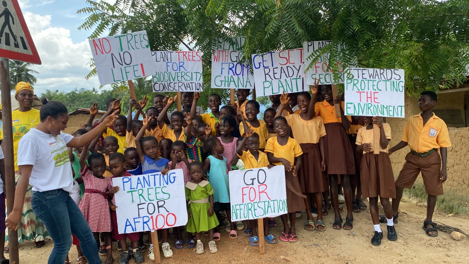 Capacity building for School Children in Akrofi Cocoa Farming Community