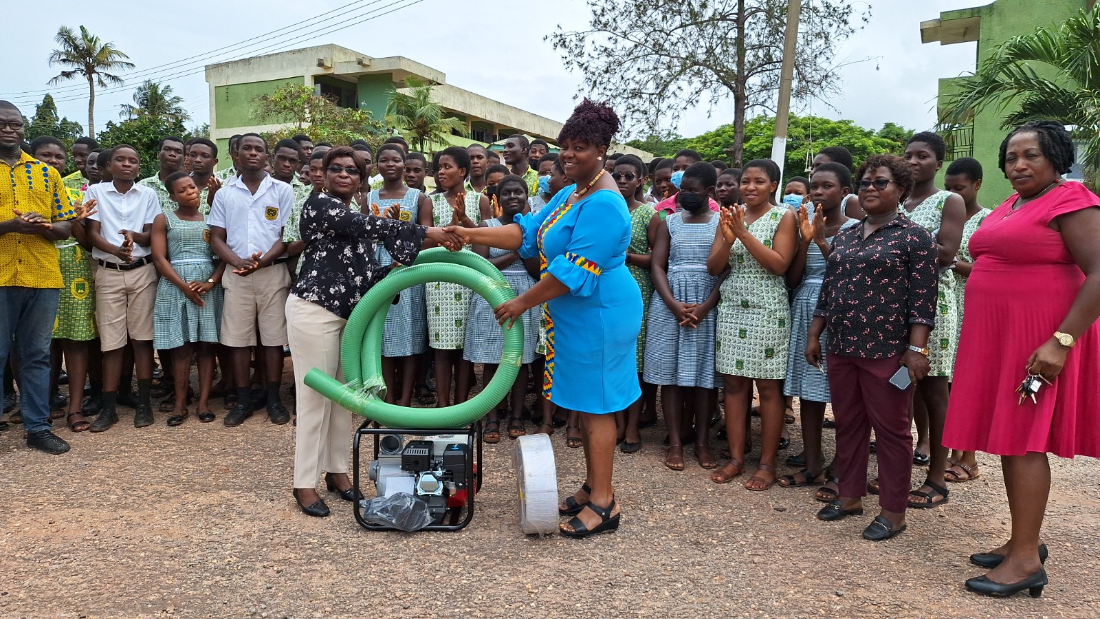 Establishing Climate Smart Vegetable Farms In Schools in Sekondi-Takoradi