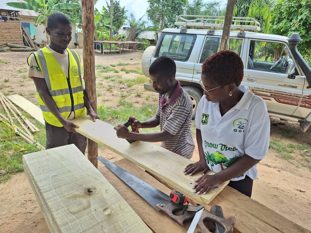 Bee Keeping Capentry training for Sekondi Takoradi Metropolitan Assembly, Shama District, and Wassa East District Assembly